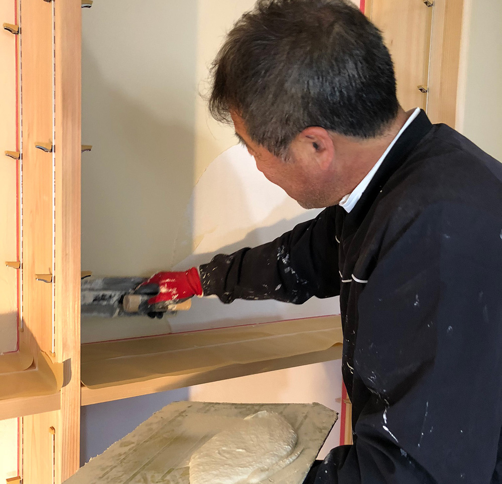 漆喰で変わる空気感