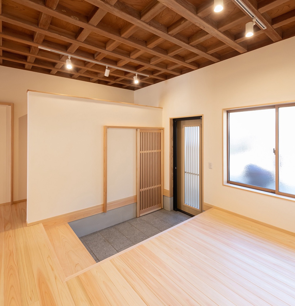 やさしさ溢れる無垢材